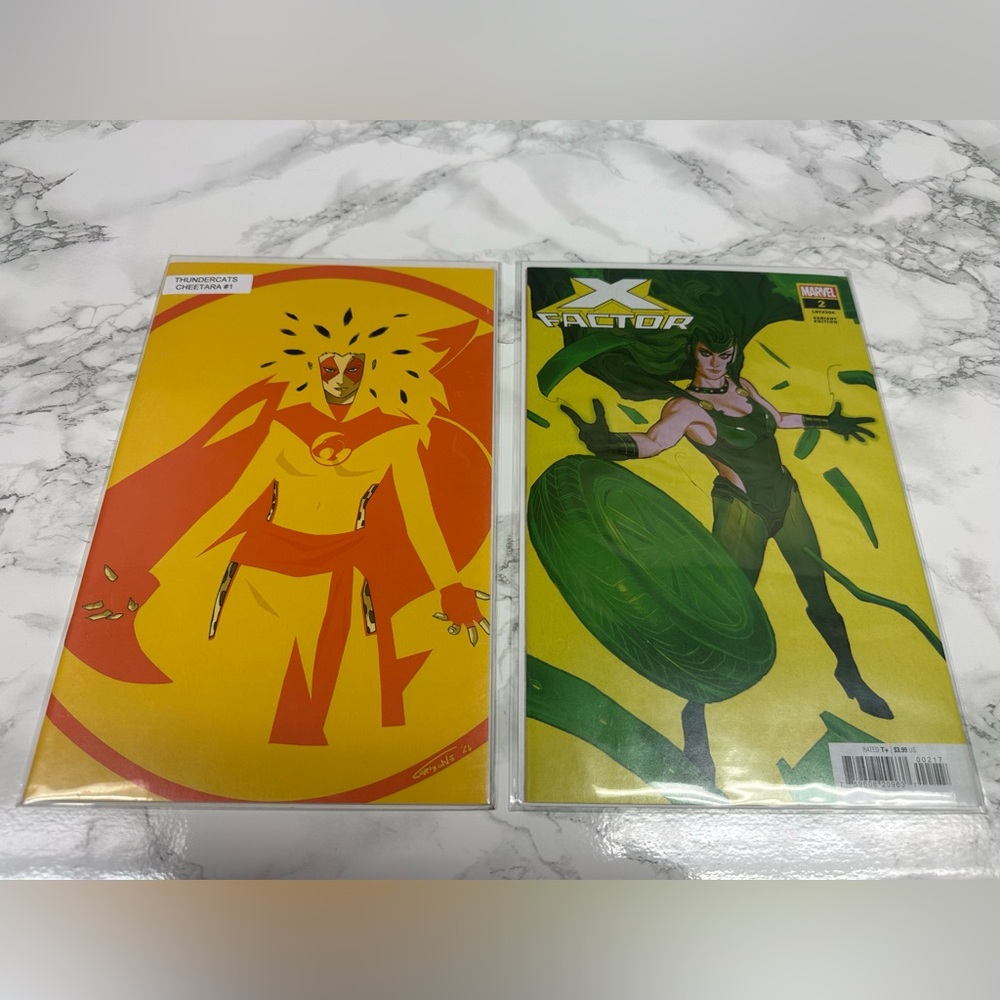 Marvel X-Factor #2 and Thundercats Cheetara #1 Comic Set